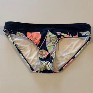 Carve Designs Floral Print Bikini Bottom size small